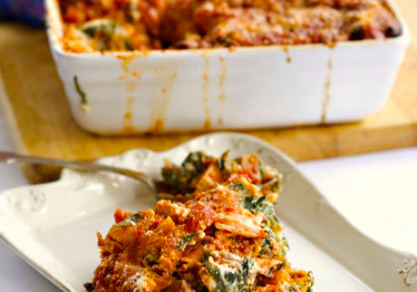 Turkey Lasagne with Butternut Squash & Spinach