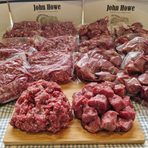 John Howe Diced Beef & Steak Mince Box