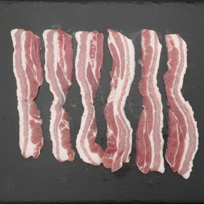 John Howe Dry Cured Unsmoked Streaky Bacon