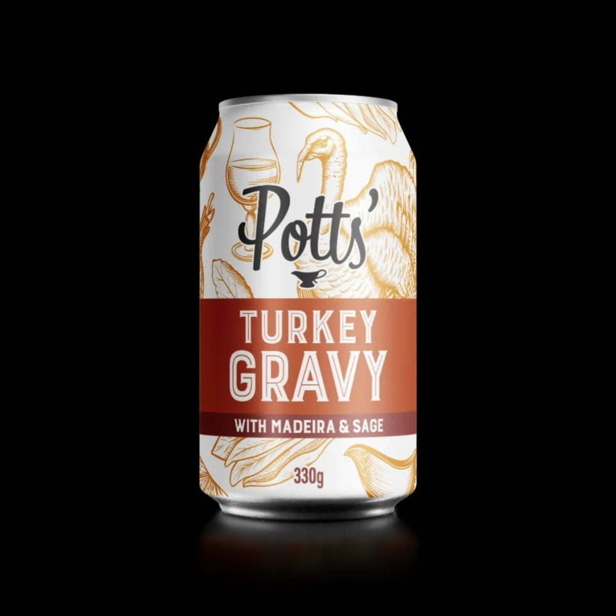 Turkey Gravy with Madeira & Sage